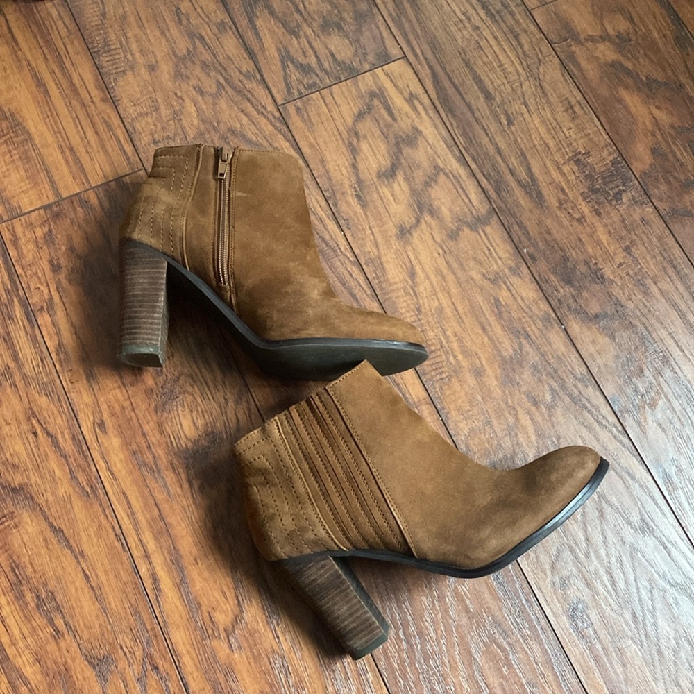 Brown booties